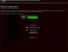 Tablet Screenshot of customfit.redbirdsports.com